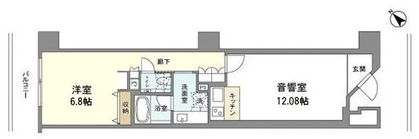 Stylio Ikejiri Ohashi - Floor Plan - ["Apartment"]