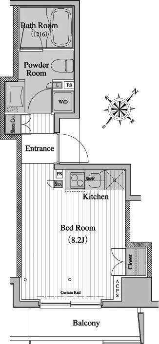 Residia Tsukishima II - Floor Plan - []