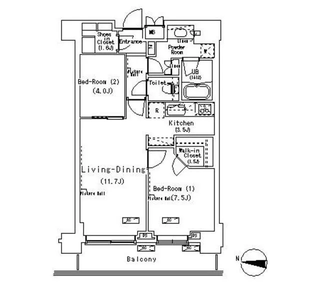 Park Axis Tatsumi Stage - Floor Plan - ["Schematic", "Rectangle", "Slope"]