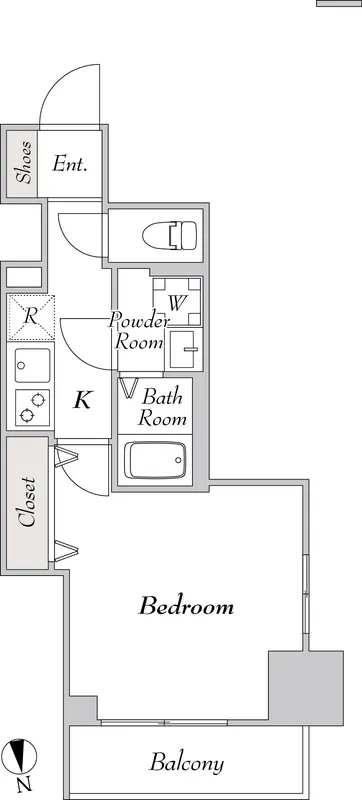 Ethid Ichigaya Yakuoji - Floor Plan - []