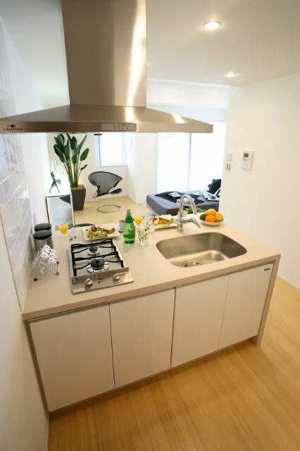 Castalia Azabujuban Ⅱ  - Interior - ["Cabinetry", "Kitchen sink", "Countertop"]
