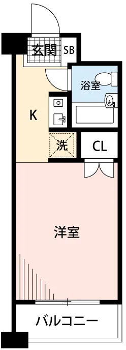 Mynavi STAY Palace Kachidoki - Floor Plan - []