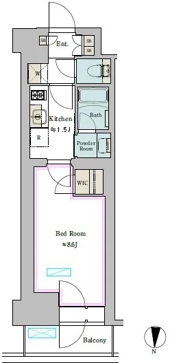 Brillia Ist Ikejiri-Ohashi - Floor Plan - []