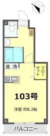 Esthe Asagaya - Floor Plan - ["Apartment"]