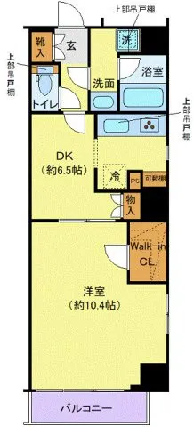 Dearlycious Kuramae Station Front - Floor Plan - ["Apartment", "Condominium", "Balcony"]