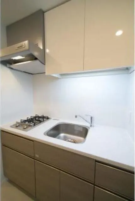 Park Axis Takadanobaba Terrace - Interior - ["Countertop", "Cabinetry", "Kitchen sink"]