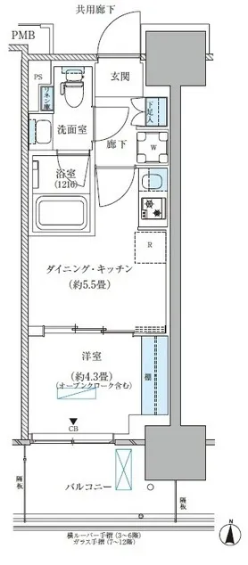 Park Axis Nishi-Ojima Comfort Square - Floor Plan - ["Plan"]