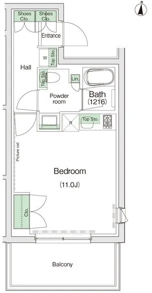 Stylio Ikegami WeLL - Floor Plan - ["White", "Diagram", "Floor plan"]