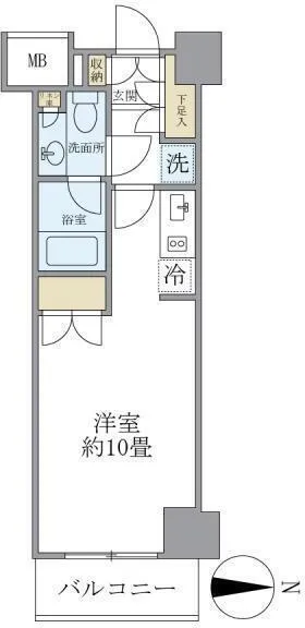 Park Sphere Nakano Fujimicho - Floor Plan - []