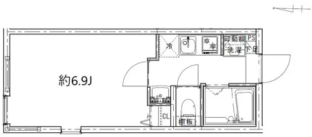 Frasia Uguisudani - Floor Plan - ["Diagram", "Technical drawing", "Plan"]