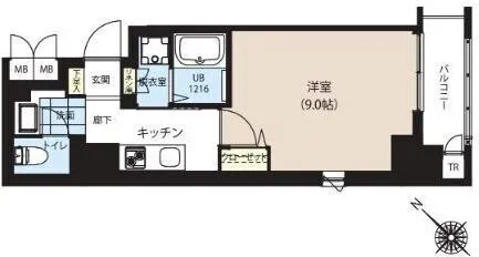Gran Casa Nihonbashi Hamacho - Floor Plan - ["Apartment"]