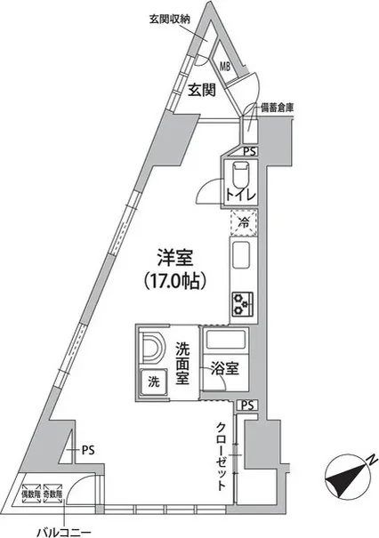 Laurier Ginza - Floor Plan - ["Diagram", "Floor plan", "Drawing"]