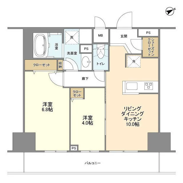 BLESS Kuramae - Floor Plan - ["Schematic", "Rectangle", "Parallel"]