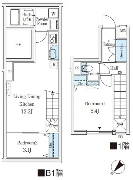CREATIF Gakugei Daigaku - Floor Plan - []