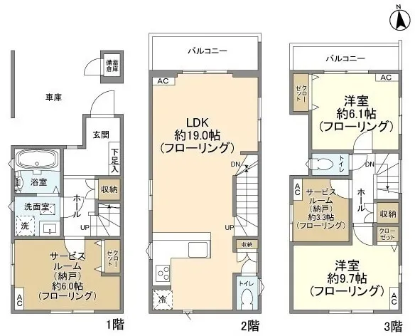 Kolet Sangenjaya #03 - Floor Plan - ["Floor plan", "Plan"]