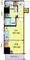 Claysia Akihabara Luxe Sweet - Floor Plan - ["Apartment", "Tile Flooring"] thumbnail