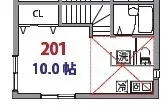 UT STAGE Togoshi - Floor Plan - ["White", "Plan", "Floor plan"]