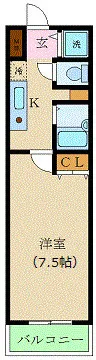 Castalia Shinjuku - Floor Plan - ["Apartment"]