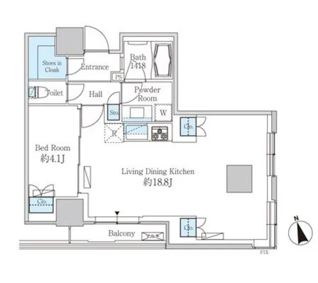 Belle Face Shibaura Tower - Floor Plan - ["Floor plan", "Plan", "Diagram"]