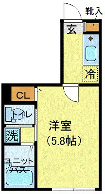 Felice Senzokuike - Floor Plan - ["Apartment"]