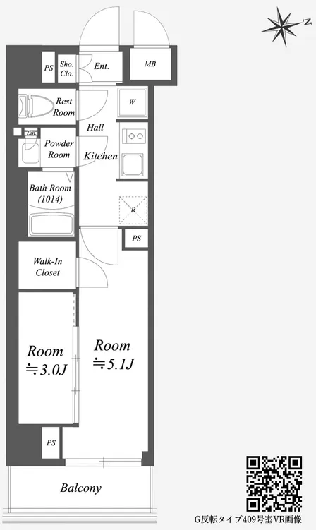 Blanchesta Ogikubo - Floor Plan - []