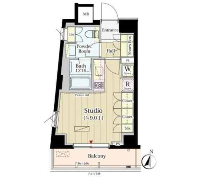 Park Axis Jiyugaoka Terrace - Floor Plan - Floor plan