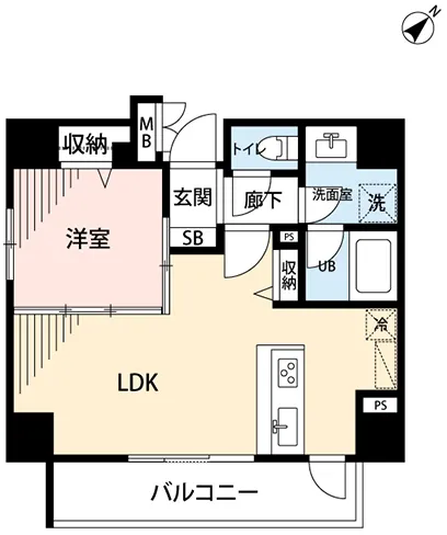 Mynavi STAY Nihonbashi Parkside - Floor Plan - ["Plan", "Floor plan", "Diagram"]