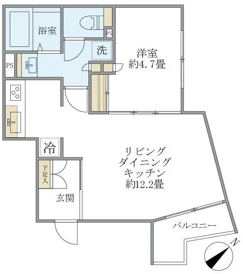 EXAM AKASAKA - Floor Plan - ["Plan", "Diagram", "Floor plan"]