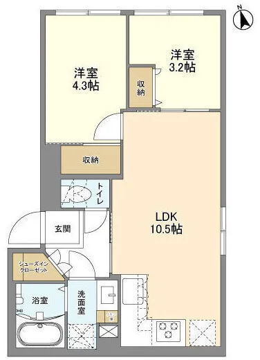 Well Square Shinjuku Toyama - Floor Plan - ["Plan", "Floor plan", "Diagram"]