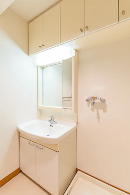 Mejirodai Garden - Interior - ["Mirror", "Tap", "Sink"]