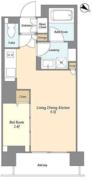 LUMIEC BUNKYO SENGOKU - Floor Plan - ["Diagram", "Floor plan", "Plan"]