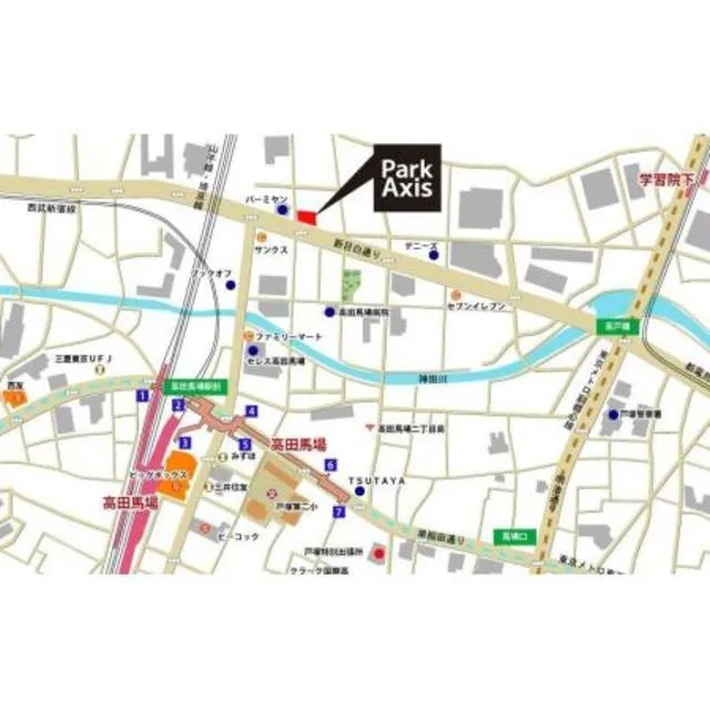 Park Axis Takadanobaba - Other - ["Map", "Line", "Plan"]