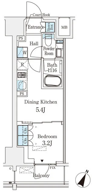 Belfirth Kanda Jimbocho - Floor Plan - []