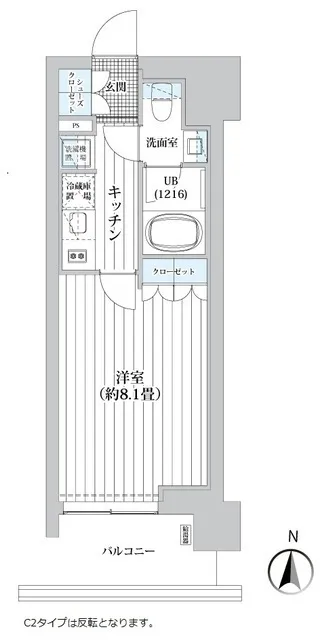 Lions Forsia Kiyosumi Shirakawa - Floor Plan - []