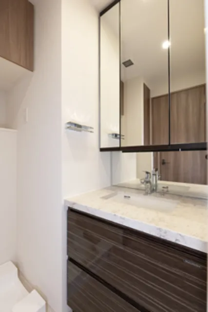 LEGASIS Nakameguro - Interior - ["Cabinetry", "Bathroom cabinet", "Tap"]
