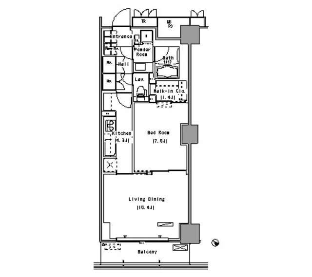 Park Axis Toyosu - Floor Plan - ["Schematic", "Slope", "Parallel"]