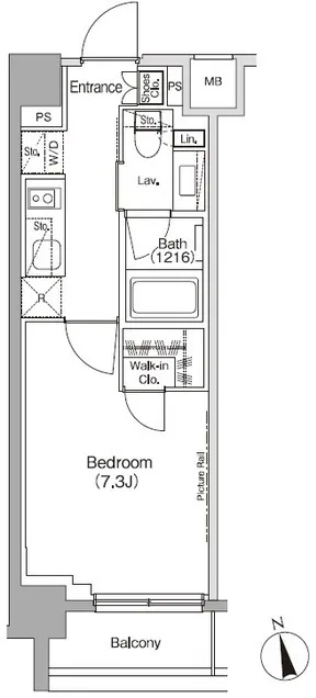 The Park Habio Koenji Residence - Floor Plan - []