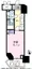 Residia Takanawa Katsurazaka - Floor Plan - ["Rectangle", "Font", "Parallel"] thumbnail