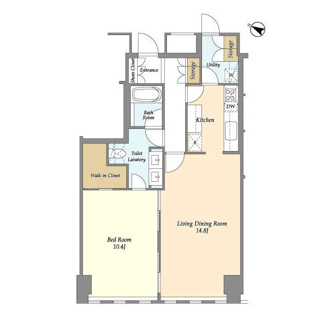 Prudential Tower Residence - Floor Plan - ["Map", "Parallel", "Schematic"]