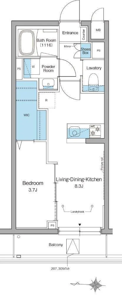 Lefon Livent Suginami Eifuku - Floor Plan - ["White", "Diagram", "Plan"]