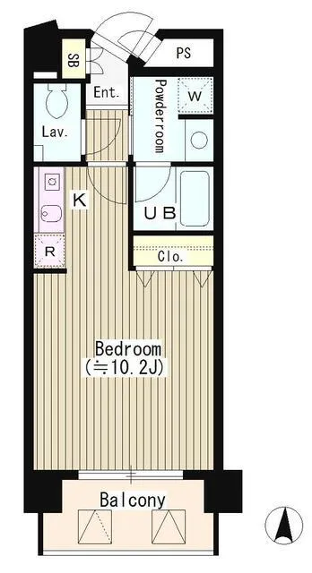 SUN Ebisu - Floor Plan - ["Rectangle", "Communication Device", "Font"]