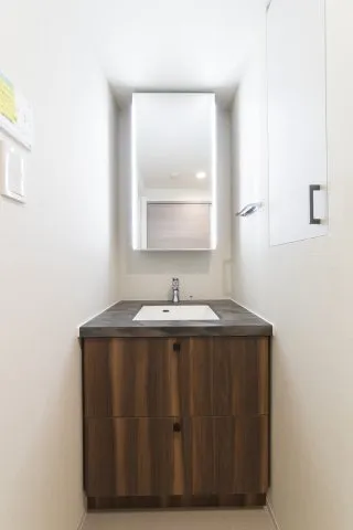 Proud Flat Shibuya Tomigaya - Interior - ["Sink", "Cabinetry", "Tap"]
