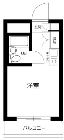 Maison Ikebukuro - Floor Plan - ["Home Door"]