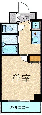 Sky Court Mita Keio University Front - Floor Plan - ["Apartment"]