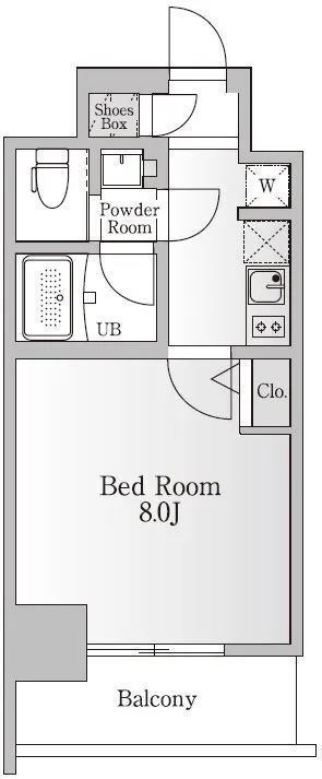 NTPR Residence Shibaura 3-Chome - Floor Plan - []