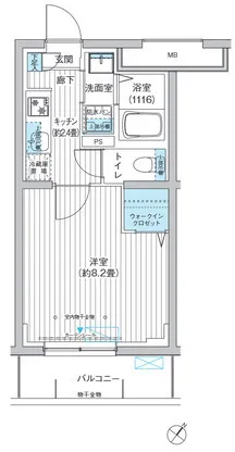 Claruterase Shinjuku Tomihisa - Floor Plan - []