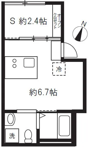 Apice Meguro - Floor Plan - ["White", "Plumbing fixture", "Sink"]