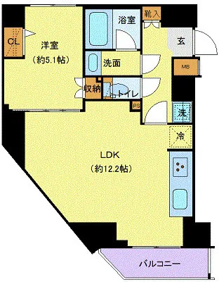 Genovia Shin-Okachimachi Sky Garden - Floor Plan - []