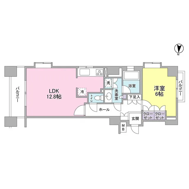 Prospect Glarsa Hiroo - Floor Plan - ["Rectangle", "Parallel", "Engineering"]