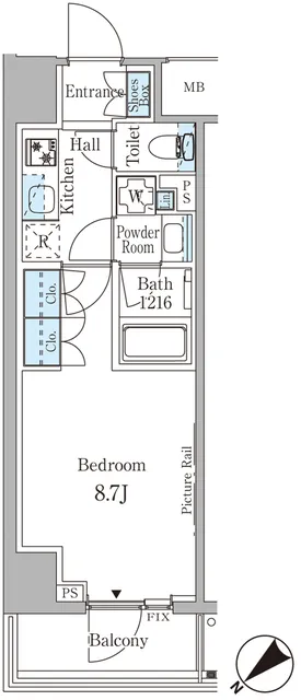 Rubia Akasaka - Floor Plan - ["Floor plan", "Text", "Plan"]